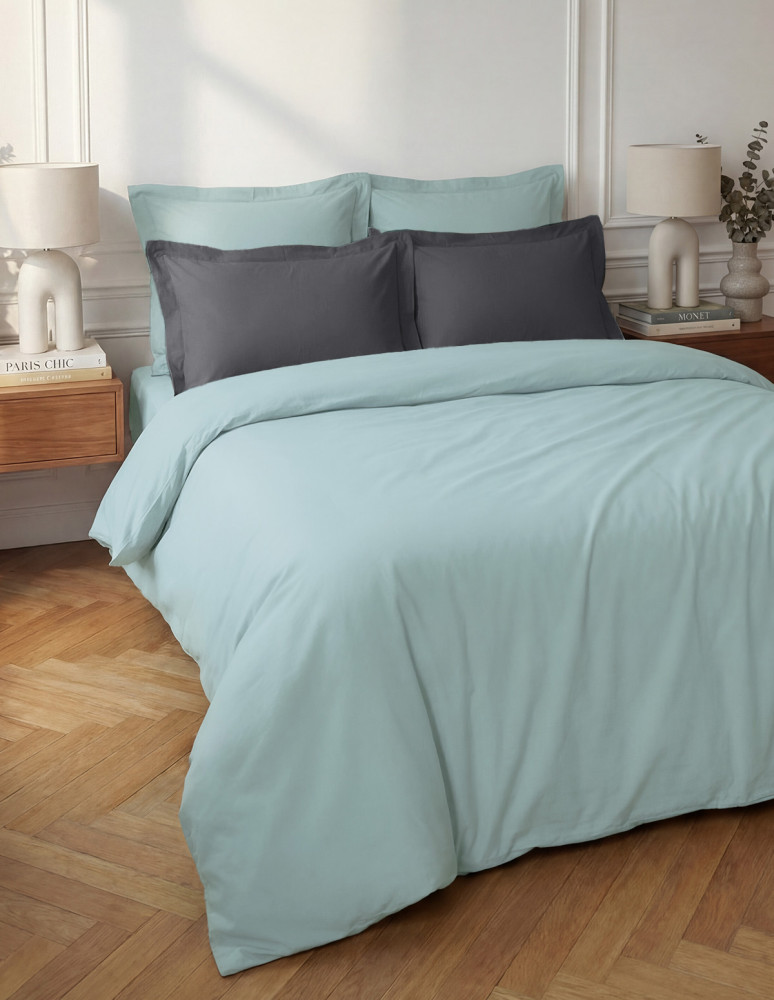 Housse de couette en percale coton...