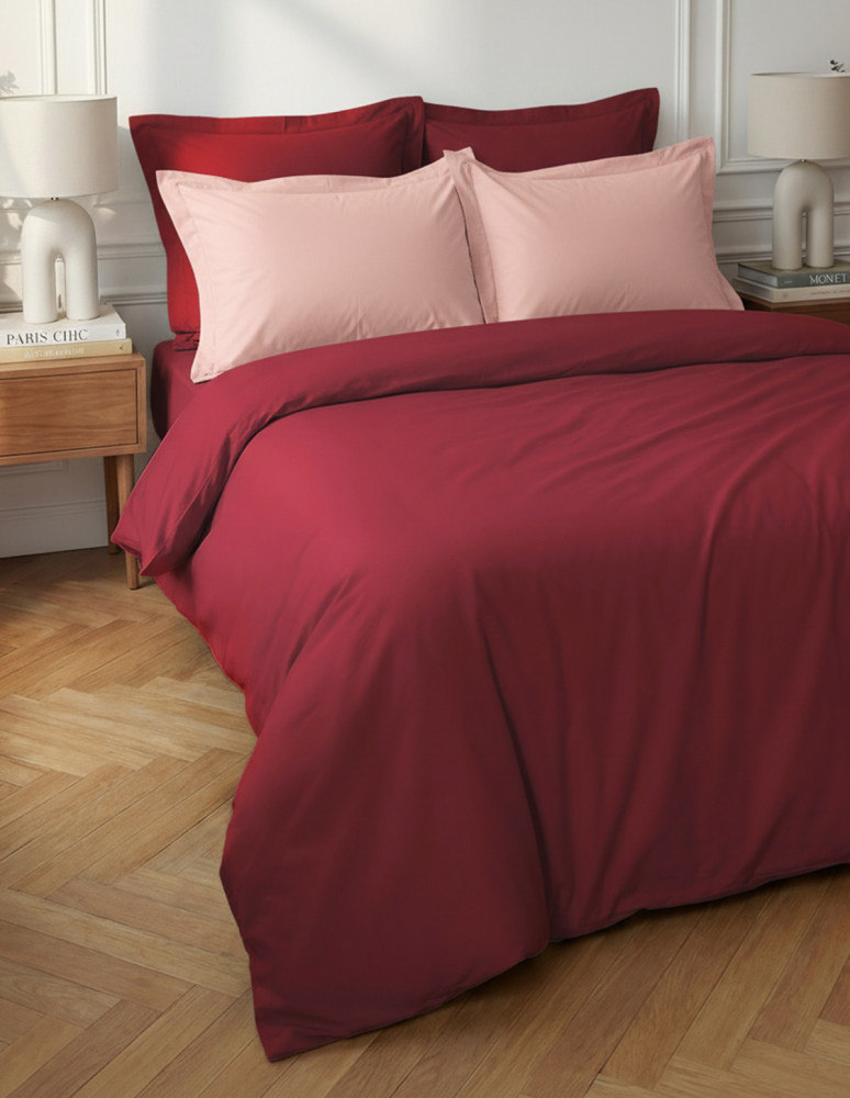 Housse de couette en percale coton...