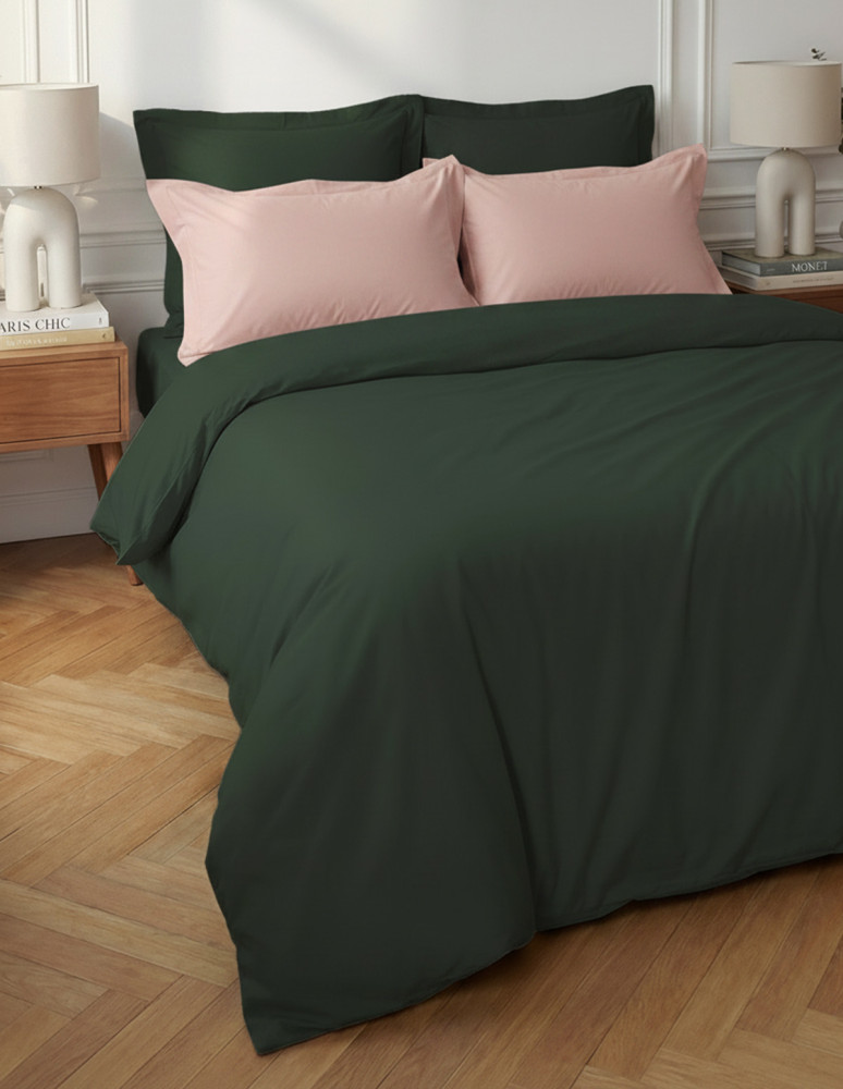 Housse de couette en percale coton...