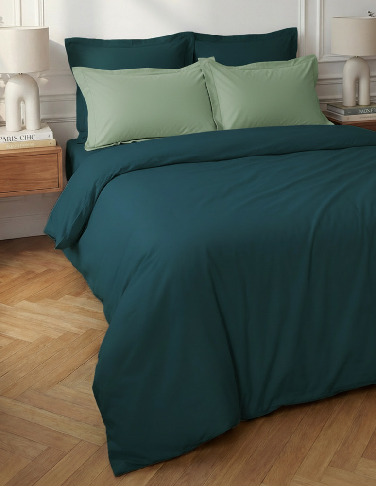 Housse de couette en percale coton...