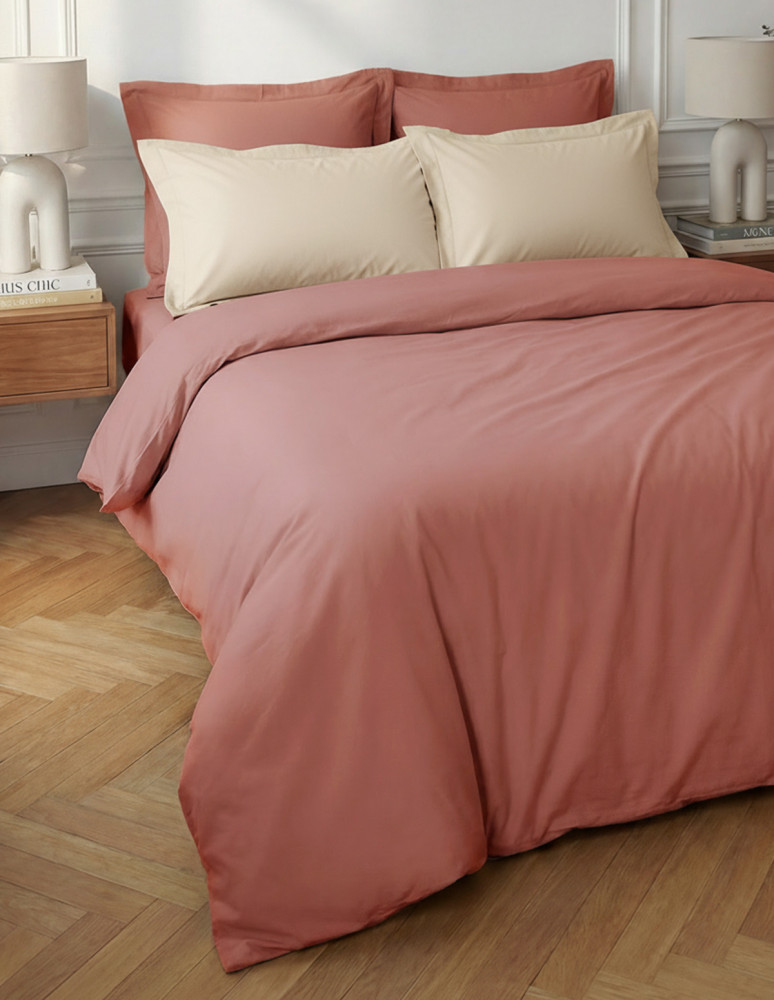 Housse de couette en percale coton...