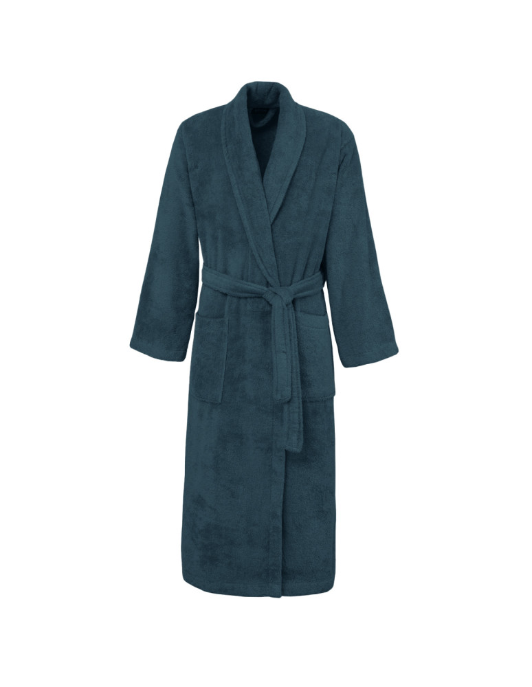 Peignoir éponge homme-femme col châle...