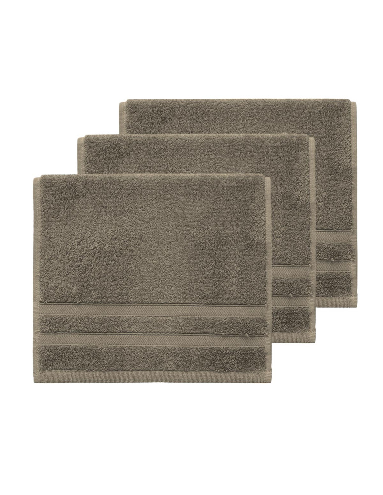 Lot de 3 serviettes invité 600 g/m²...
