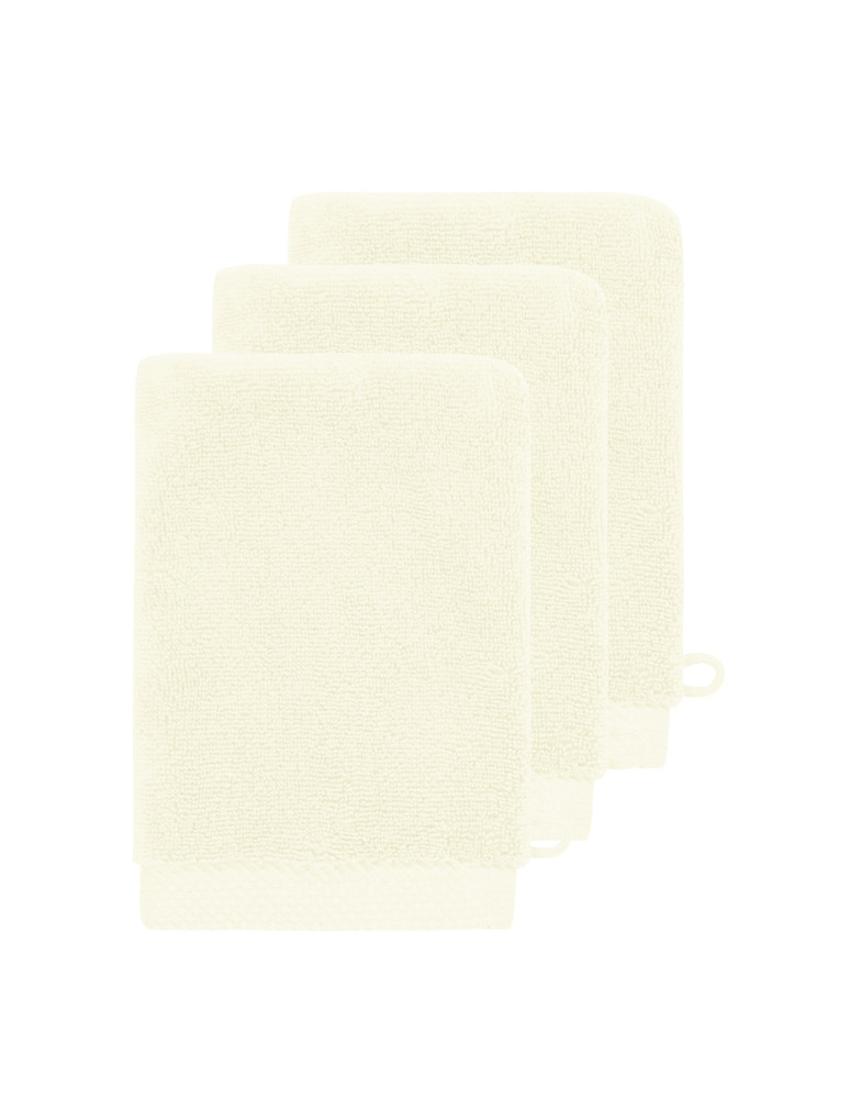 3 gants de toilette Zéro Twist 560...
