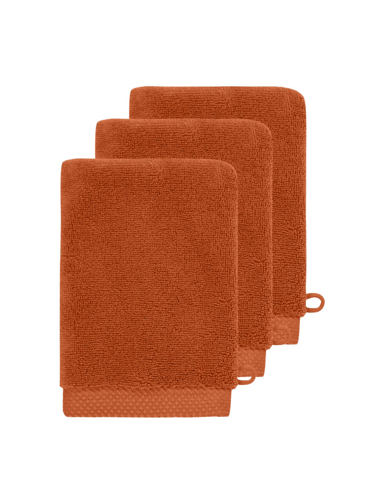 3 gants de toilette Zéro Twist 560...