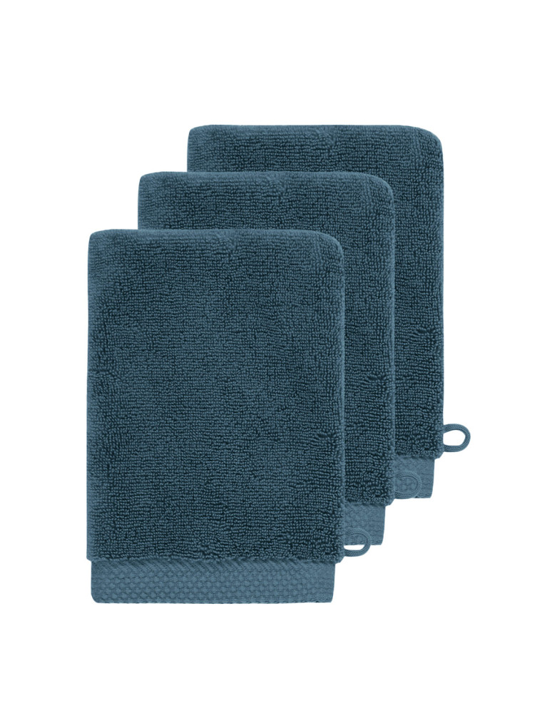 3 gants de toilette Zéro Twist 560...