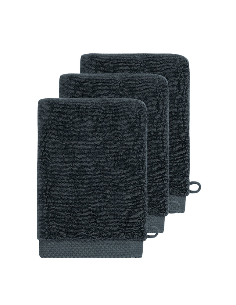 3 gants de toilette Zéro Twist 560...