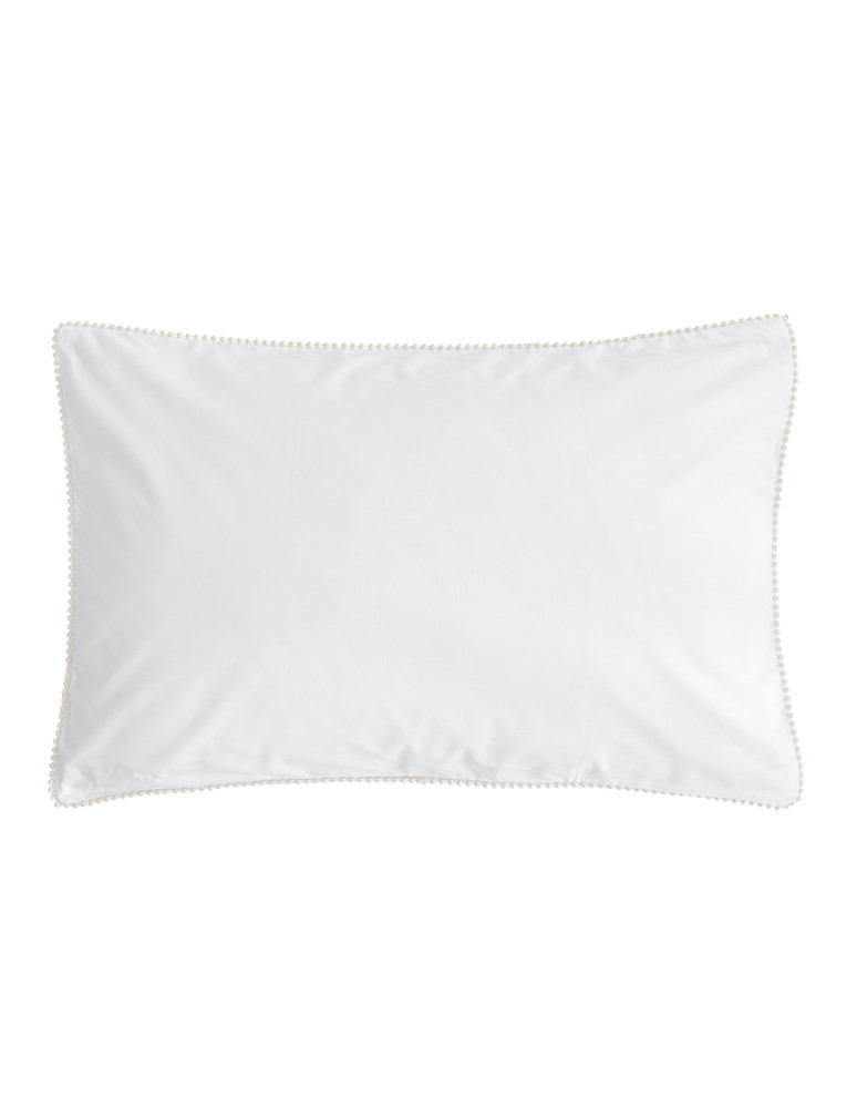 Lot de 2 taies d'oreillers percale...