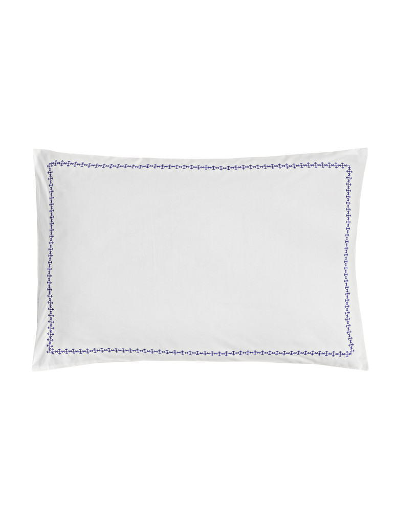 Lot de 2 taies d'oreillers en percale...