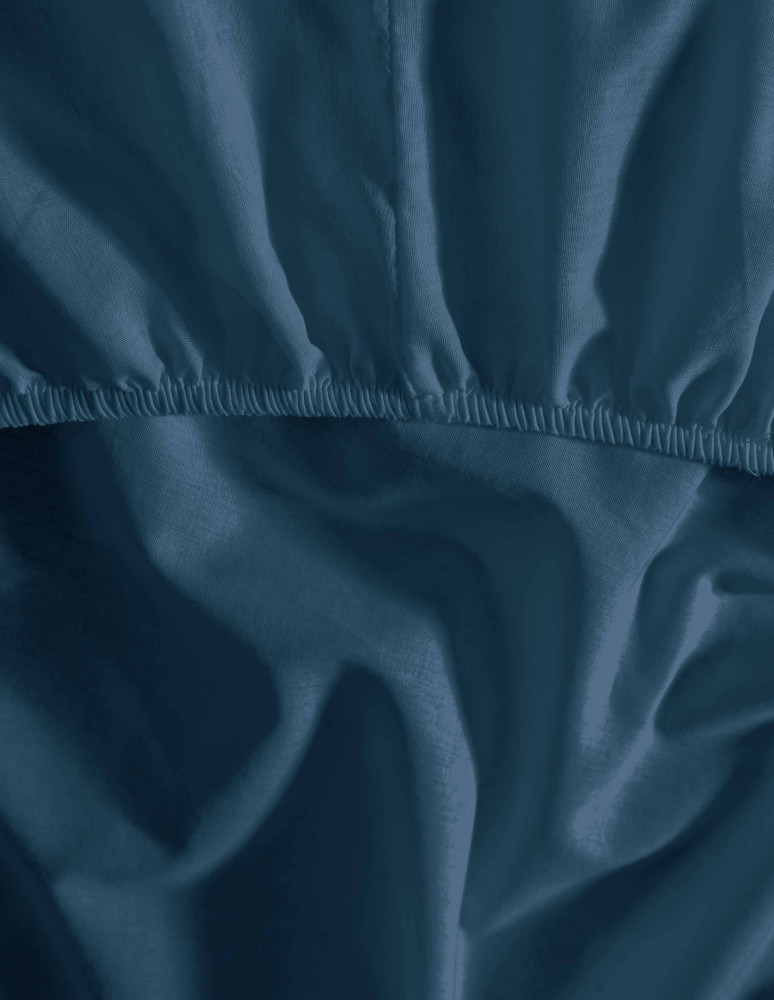 Lot de 2 draps housse flanelle coton...