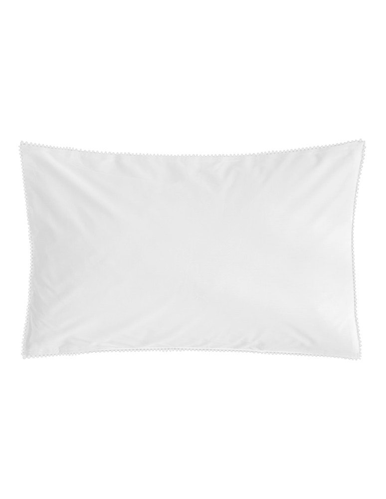 Lot de 2 taies d'oreillers percale...