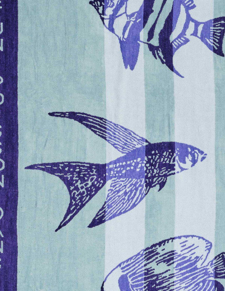 Serviette de plage velours 100x180 cm...