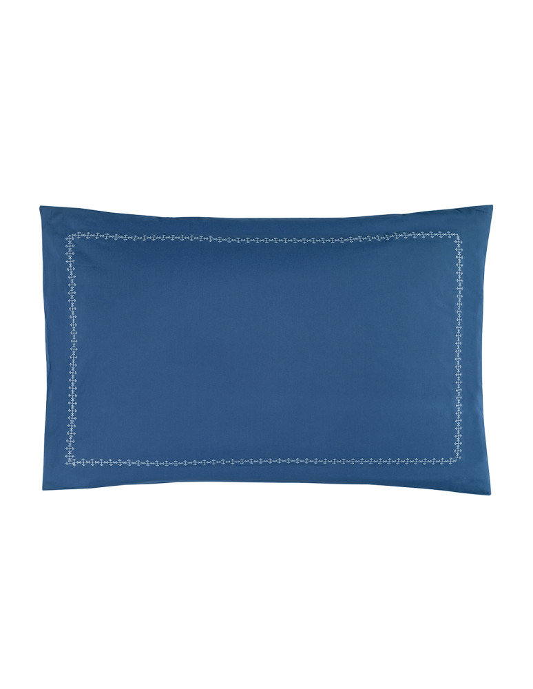 Lot de 2 taies d'oreillers en percale...