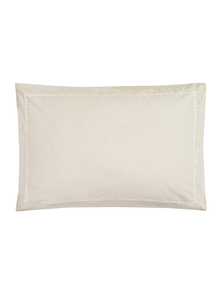 Lot de 2 taies d'oreillers en percale...
