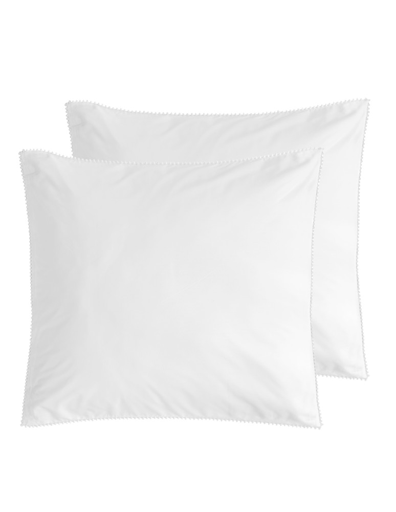 Parure housse de couette percale de...