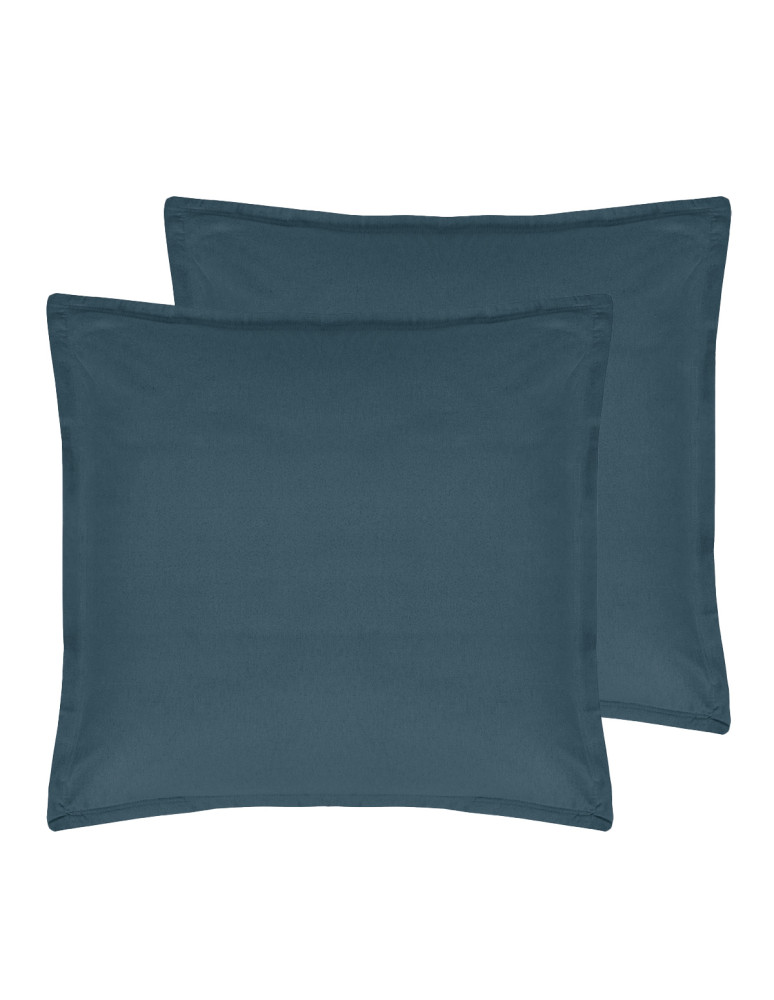 Lot de 2 taies d'oreiller en flanelle...