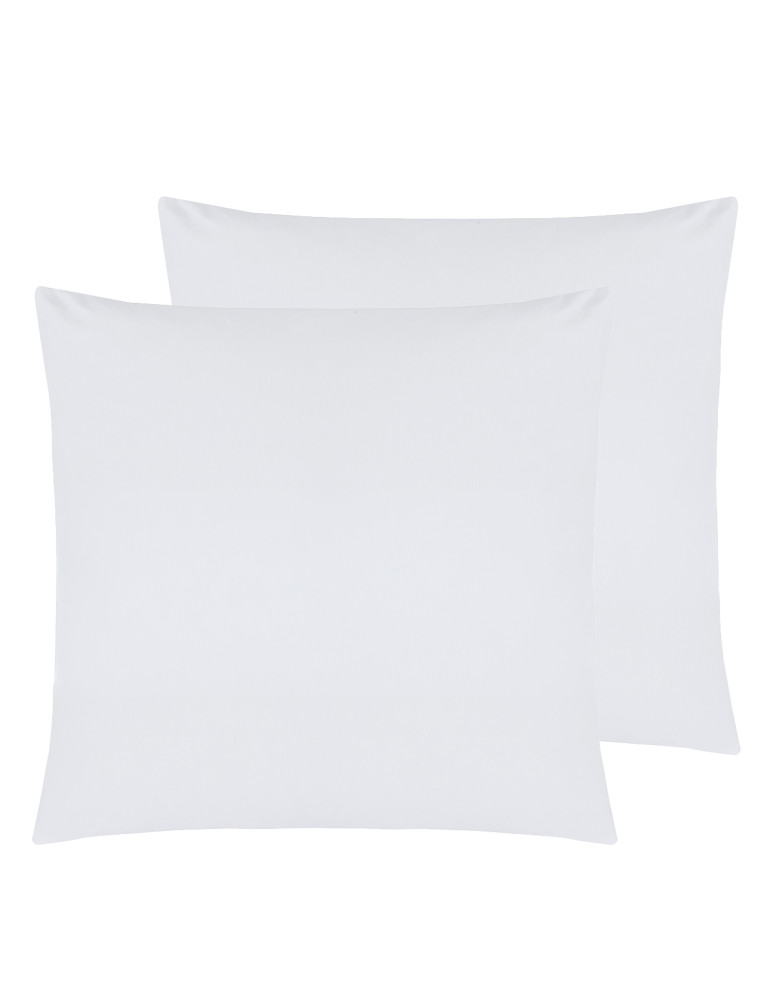Lot de 2 taies d'oreiller jersey de...