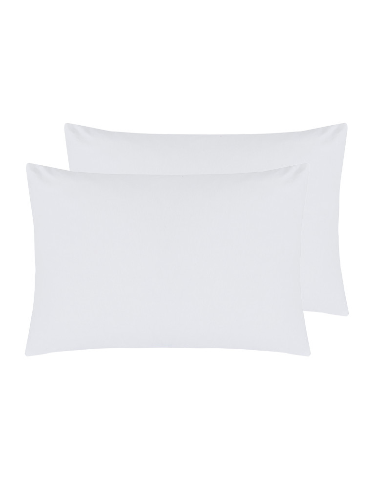 Lot de 2 taies d'oreiller jersey de...