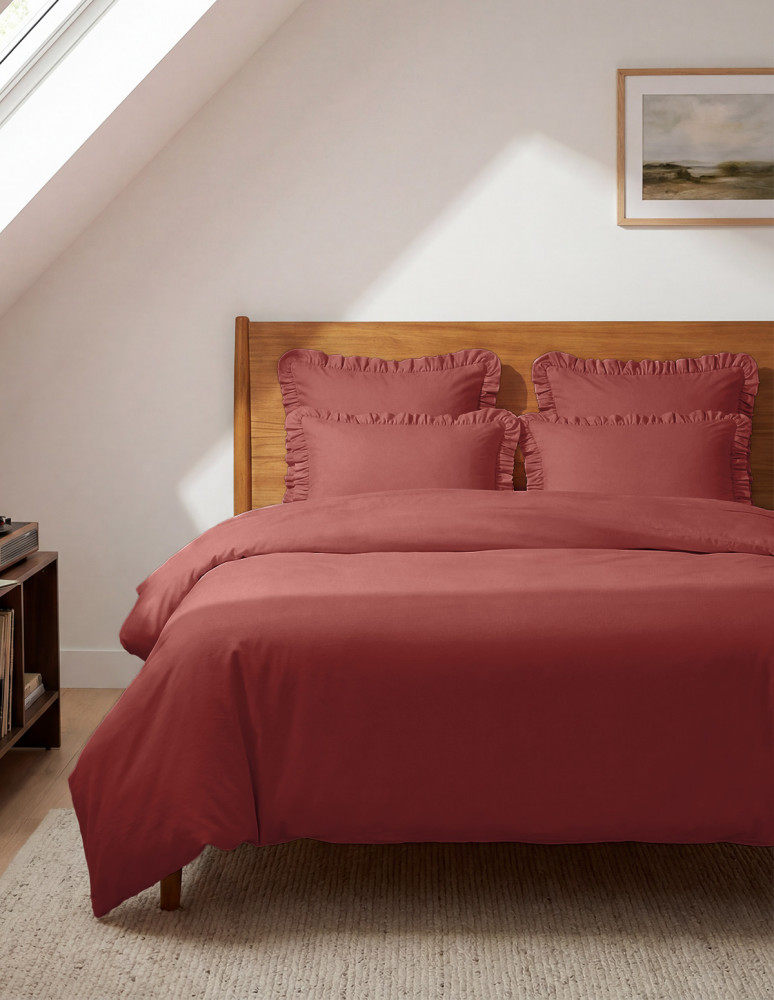 Parure housse de couette avec 2 taies...