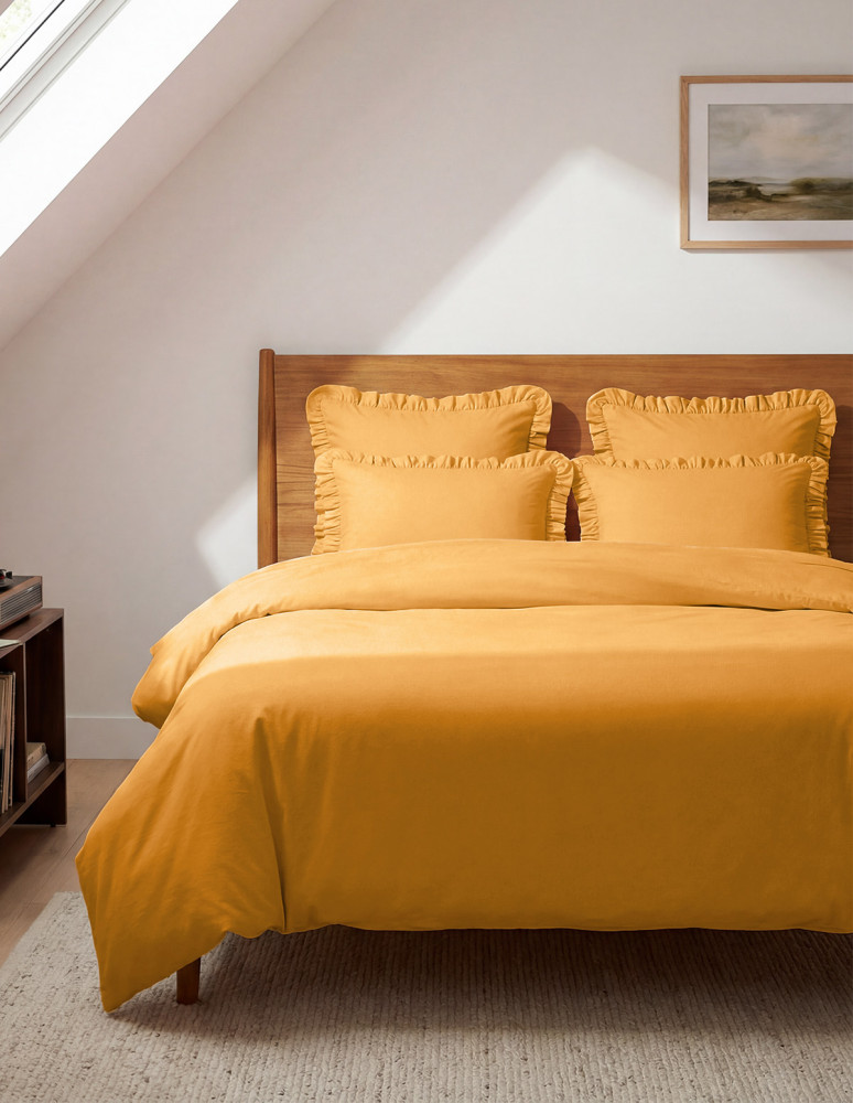 Parure housse de couette avec 2 taies...
