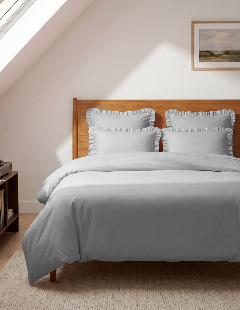 Parure housse de couette avec 2 taies...