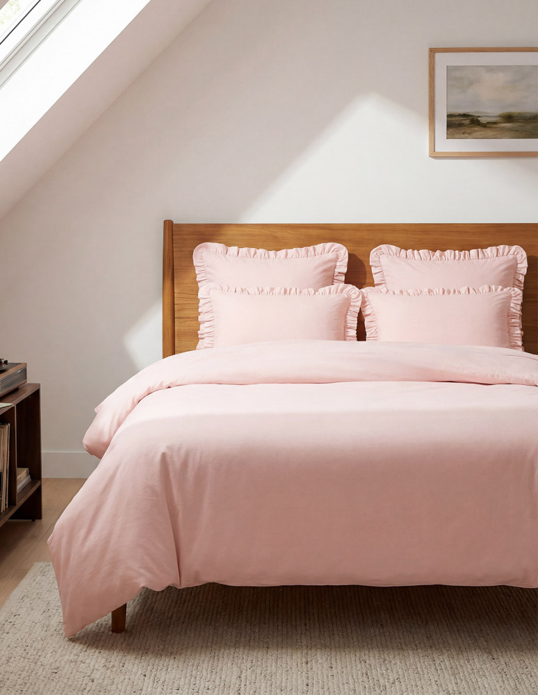 Parure housse de couette avec 2 taies...