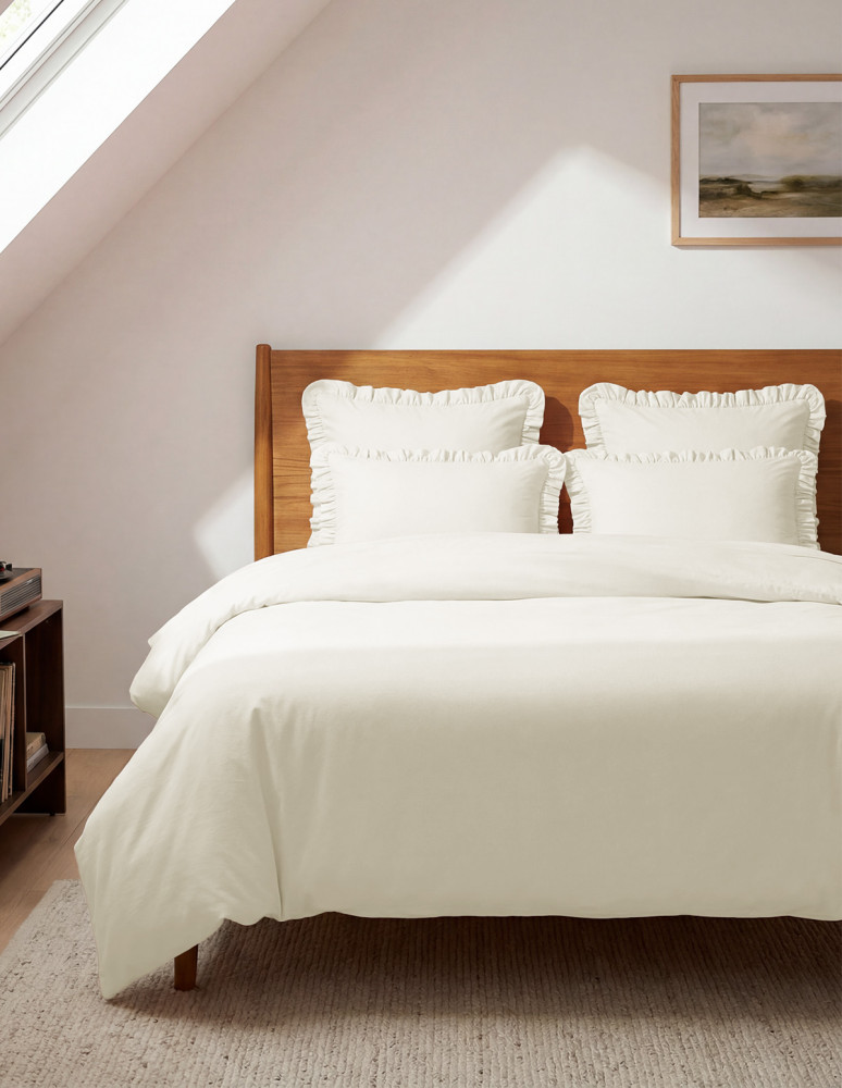 Parure housse de couette avec 2 taies...