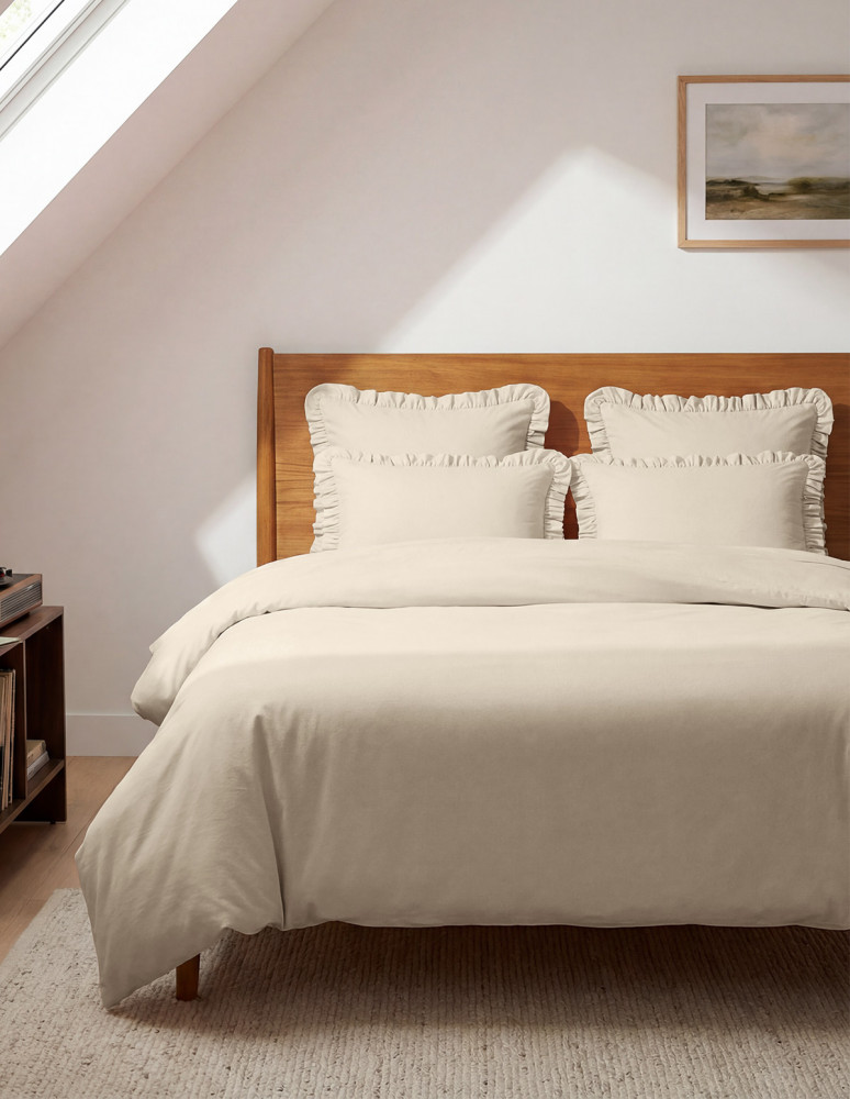 Parure housse de couette avec 2 taies...