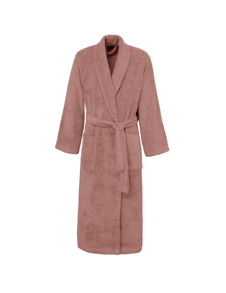 Peignoir éponge homme-femme col châle...