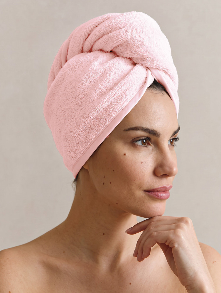 Bonnet turban après bain...
