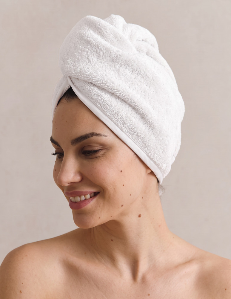 Bonnet turban après bain SENSOFT
