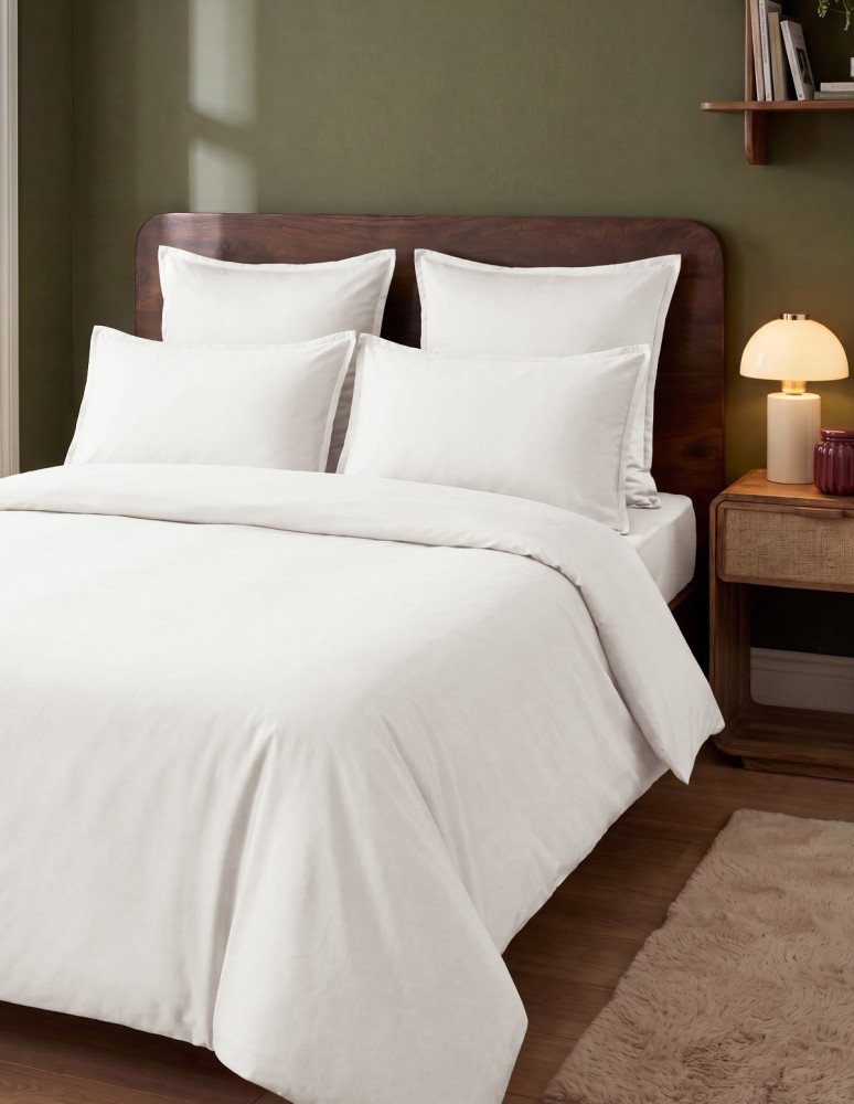 Housse de couette satin coton/tencel...