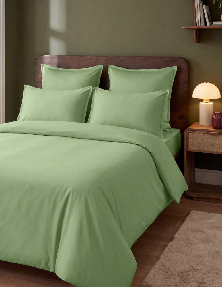 Drap housse satin coton/tencel 200...