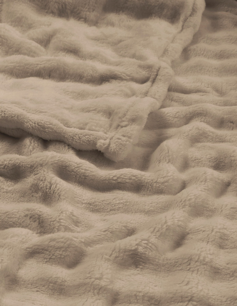 Plaid polaire doux et chaux SILBURY HILL