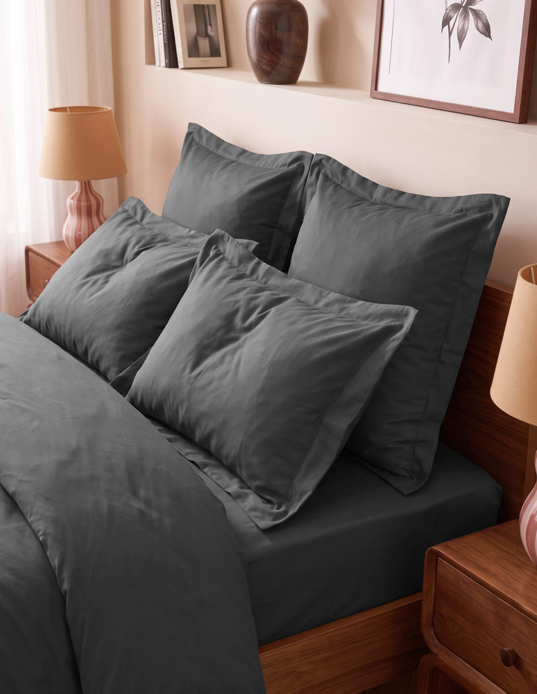 Parure housse de couette satin + 2...