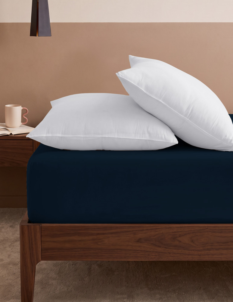 Drap housse jersey coton peigné...
