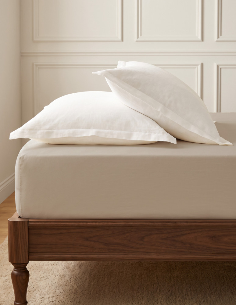 Drap housse en flanelle de...