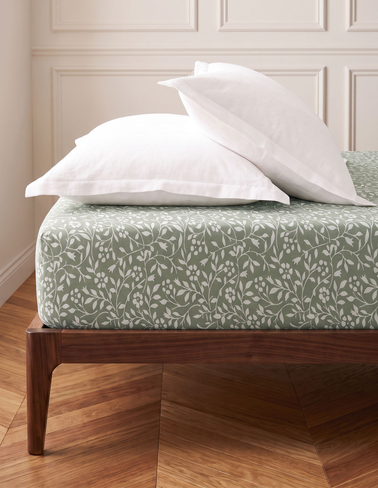 Drap housse satin de coton...