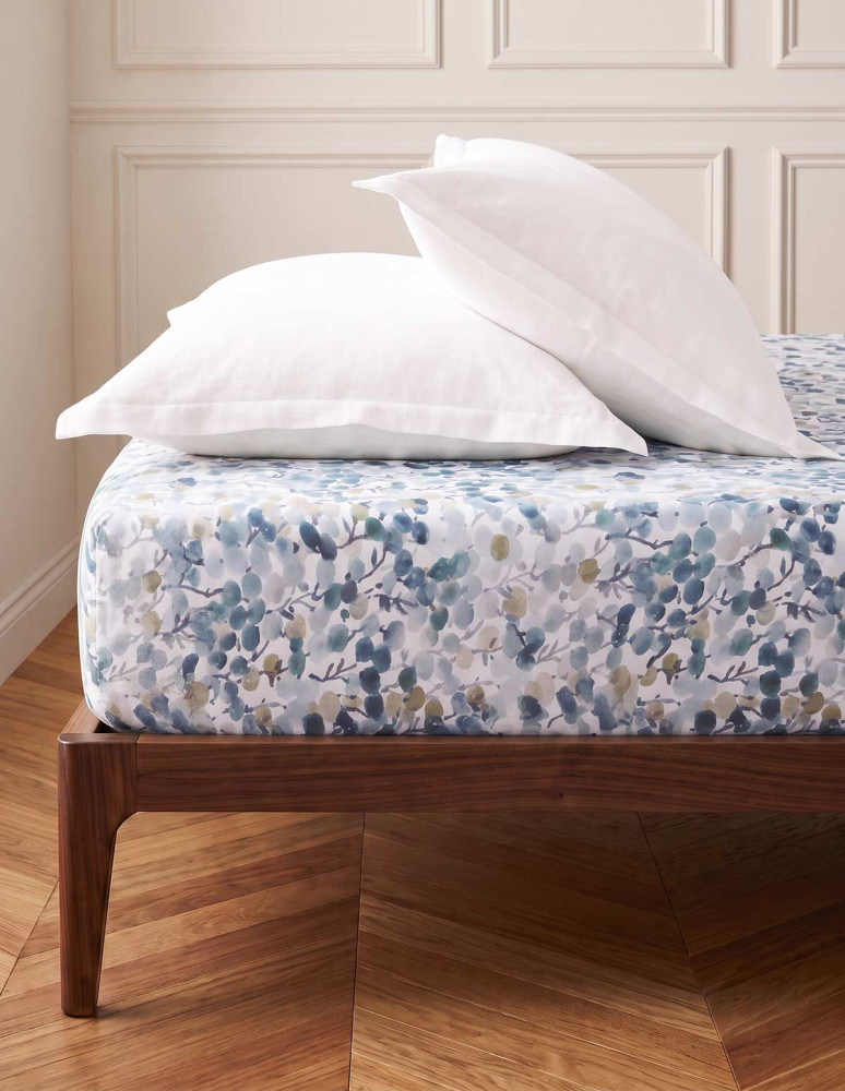 Drap housse en percale de...