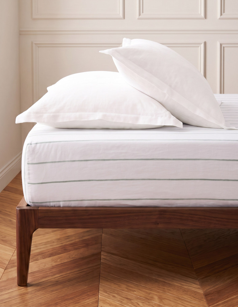 Drap housse en percale de coton...