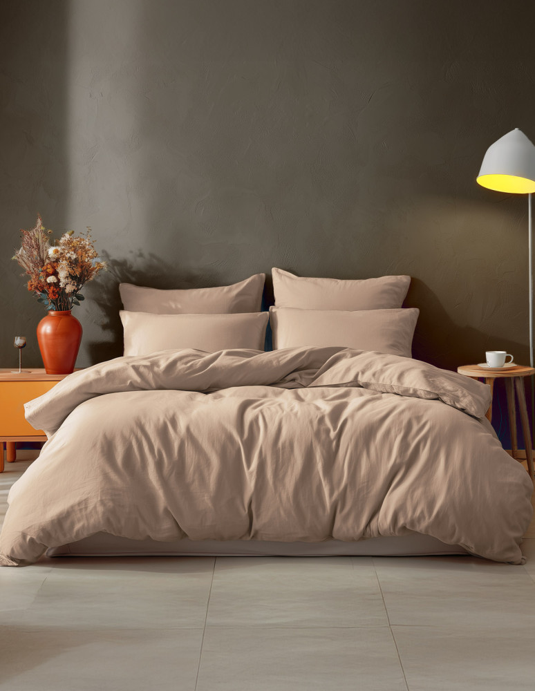 Drap housse en coton bonnet 30 cm STUDIO