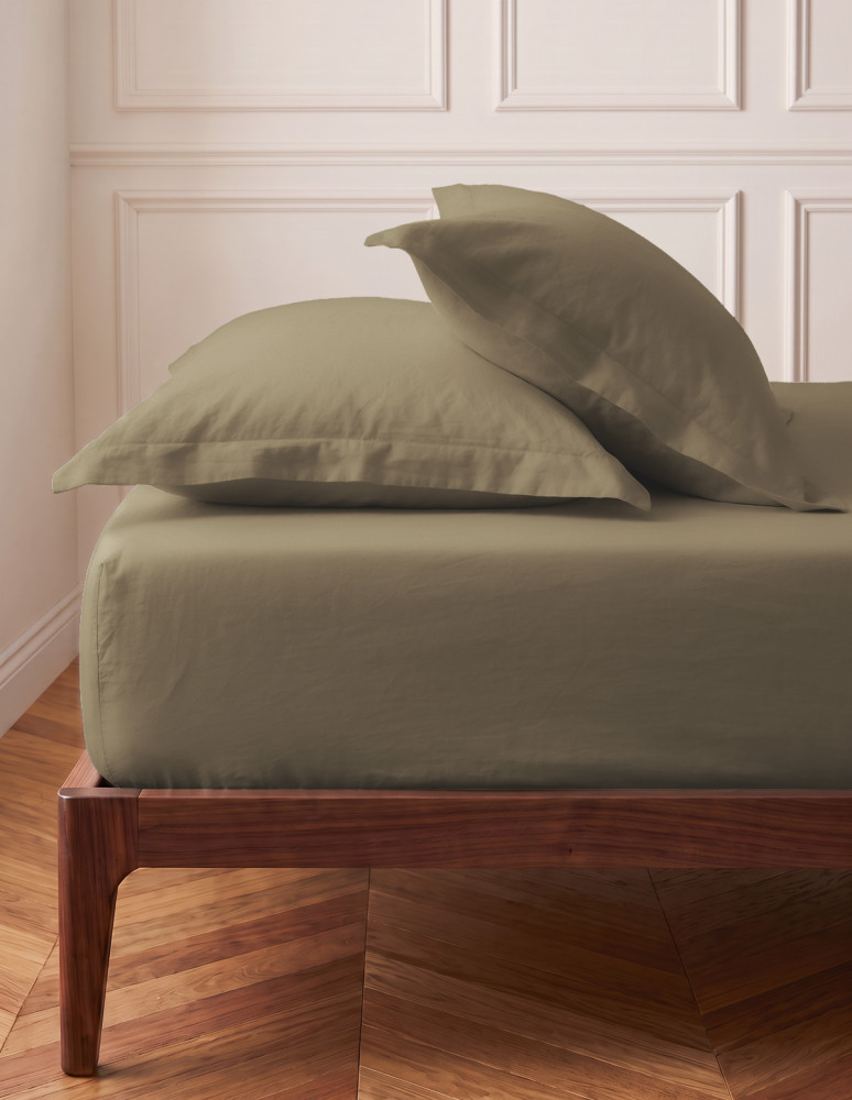 Drap housse bonnet 40 cm en percale...