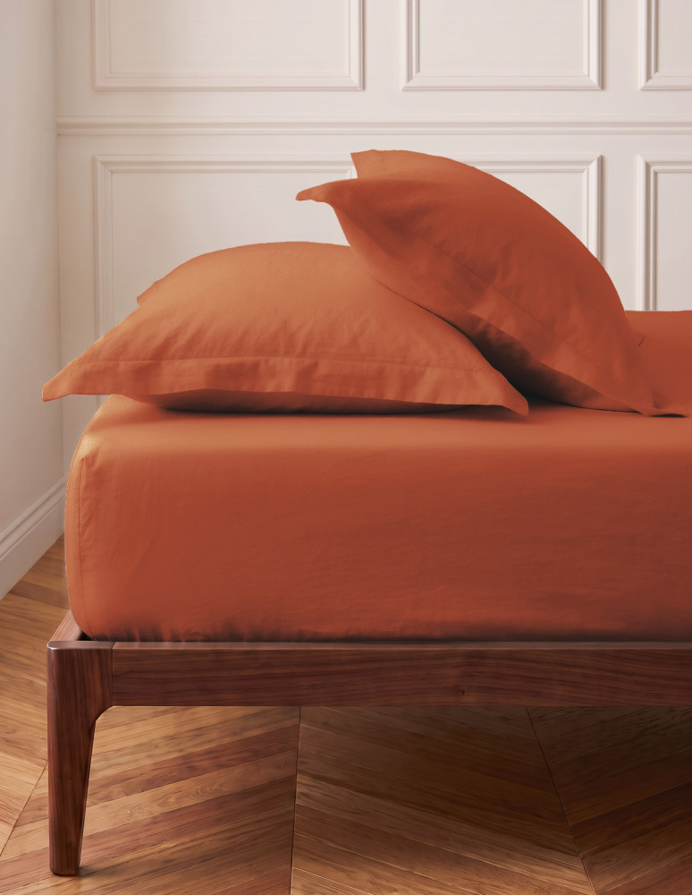 Drap housse en coton bonnet 30 cm STUDIO