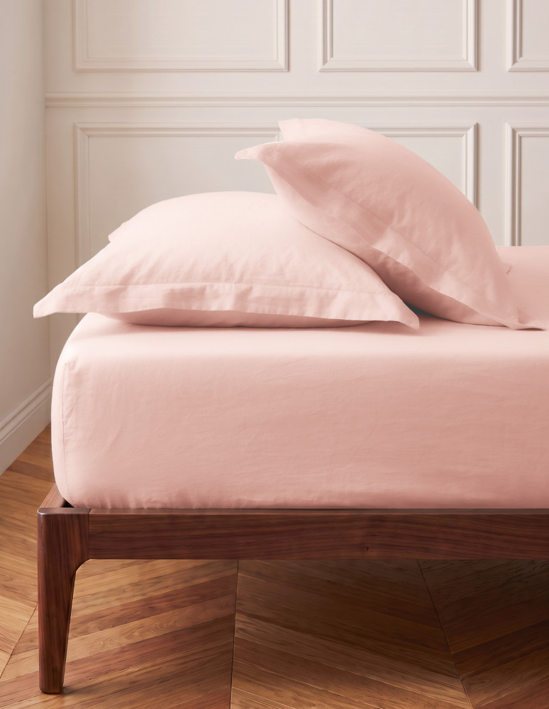 Drap housse en coton bonnet 30 cm STUDIO