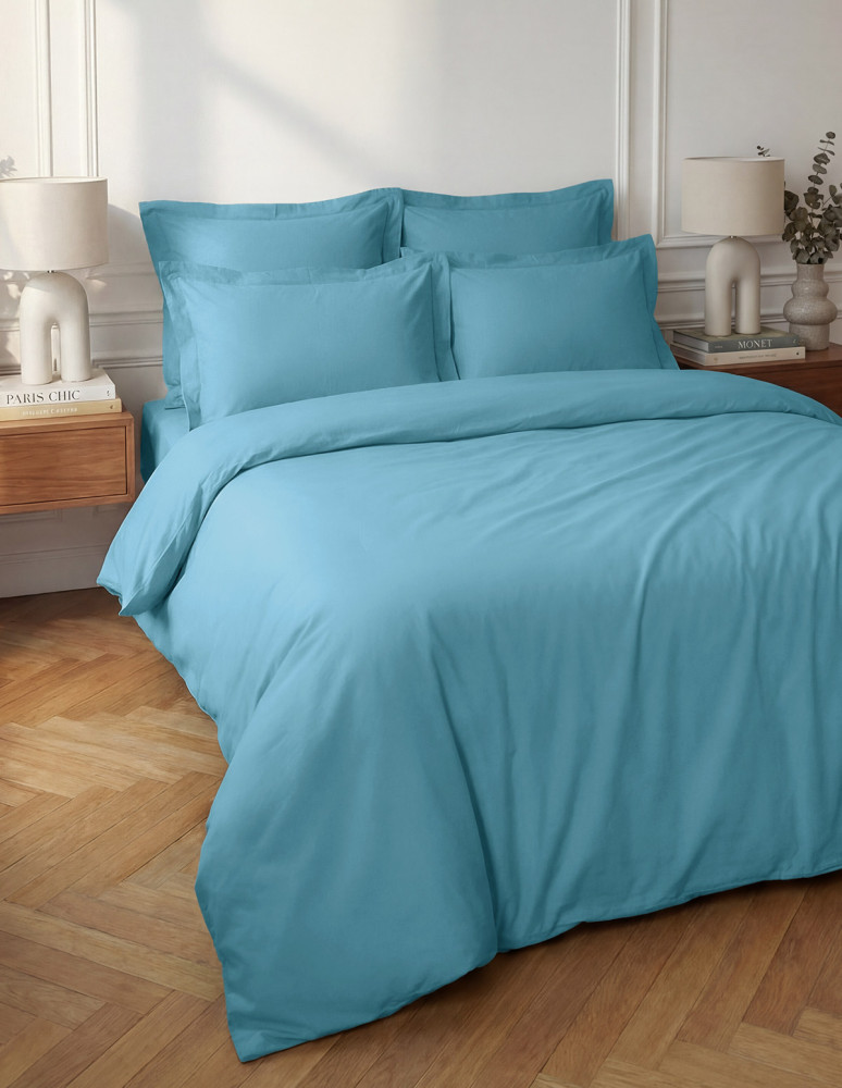 Housse de couette en percale coton...