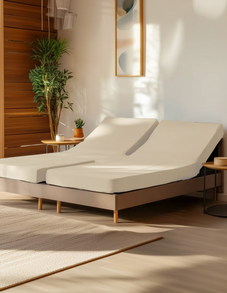 Drap housse en jersey de... 2