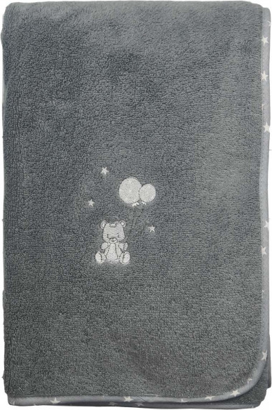 Serviette de toilette 50x90cm BABY SOFT OURS Coton Peigné, Serviett...