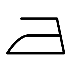 Pictogramme repassage autorisé