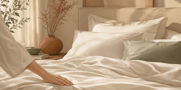 Satin de coton : guide d'achat et conseils d'entretien
