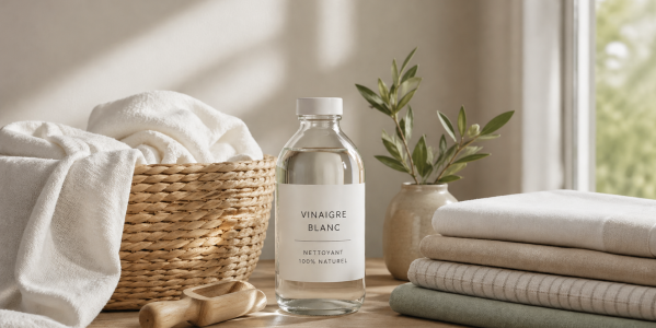 Vinaigre blanc pour le linge : notre guide pratique